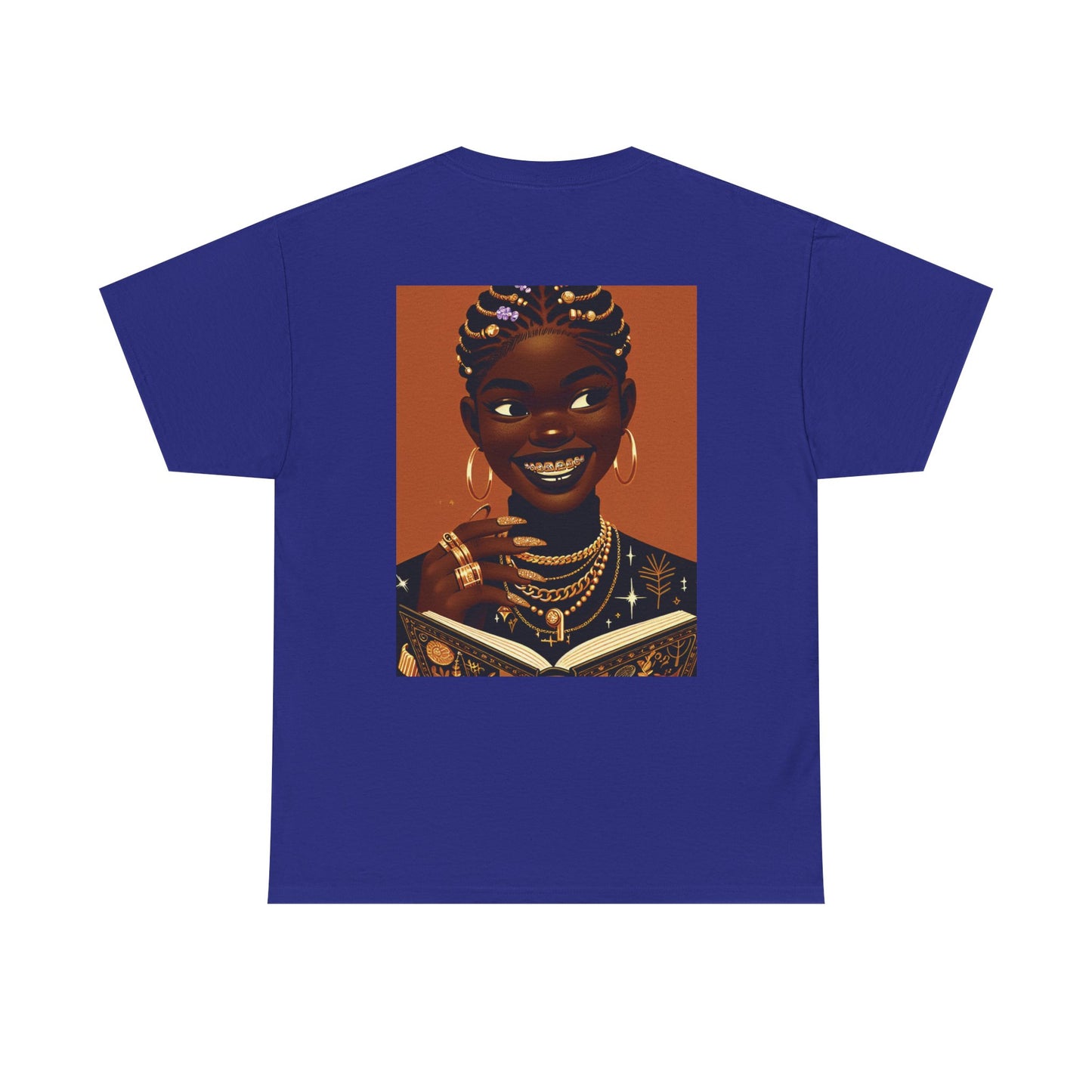 YBE "Her Luxurious Knowledgeable Smile p.1" Unisex Heavy Cotton Tee