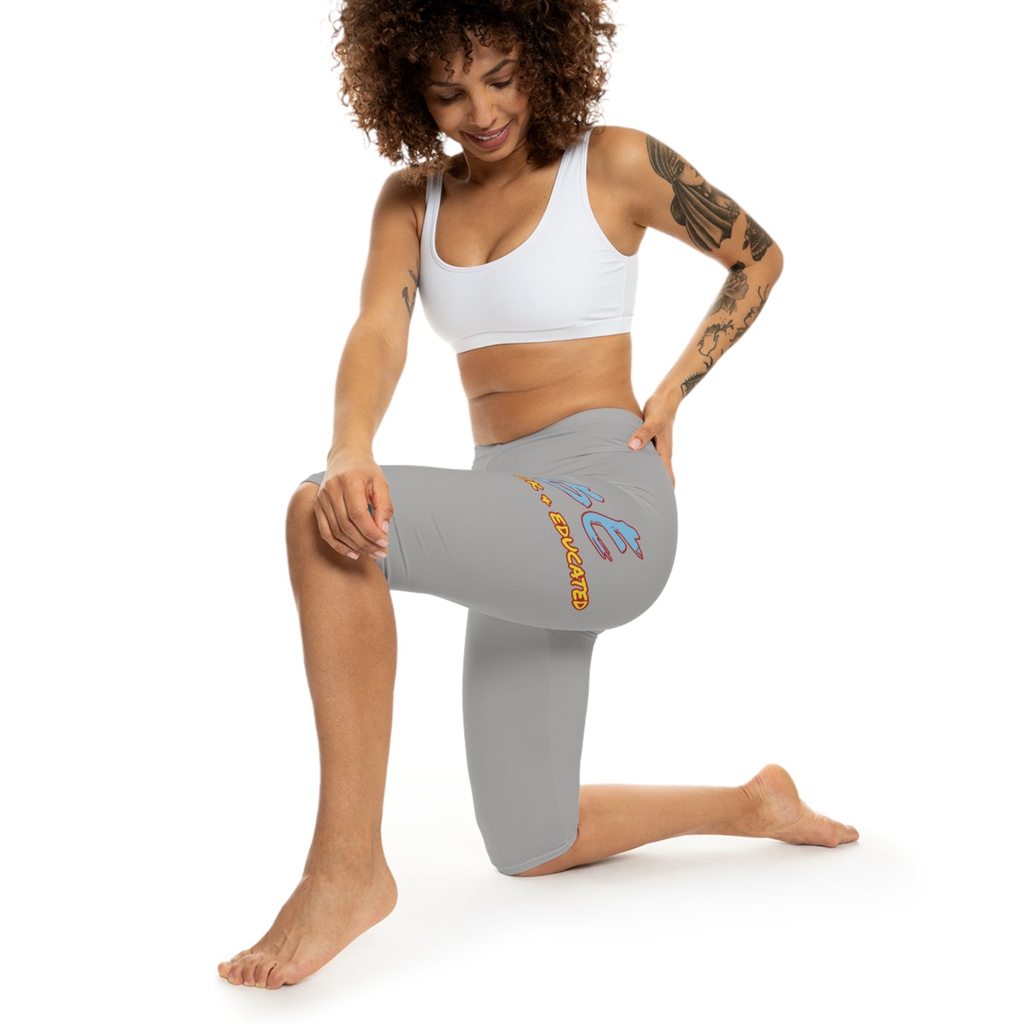 Women’s Leggings YBE THRASHR VIBE Light Grey