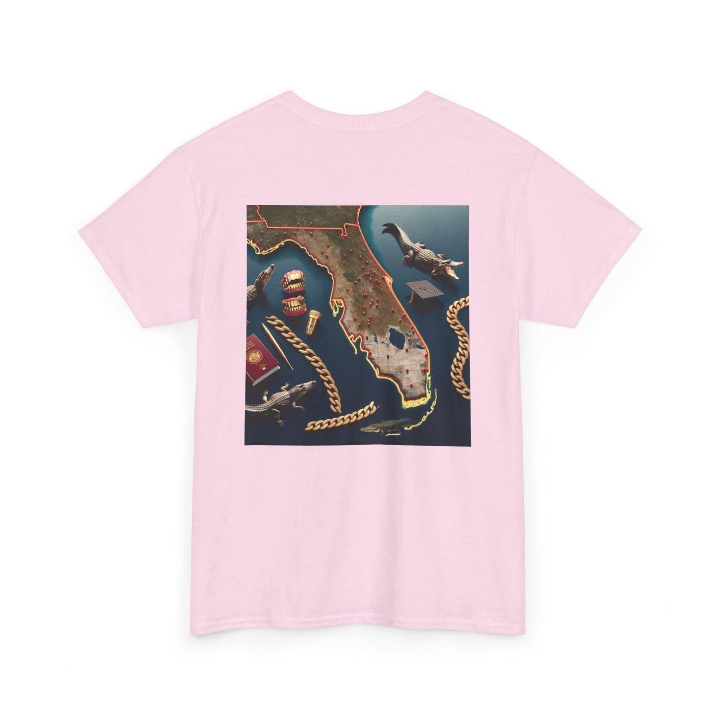 YBE Unisex "FLORIDIAN Part.1" Heavy Cotton Tee