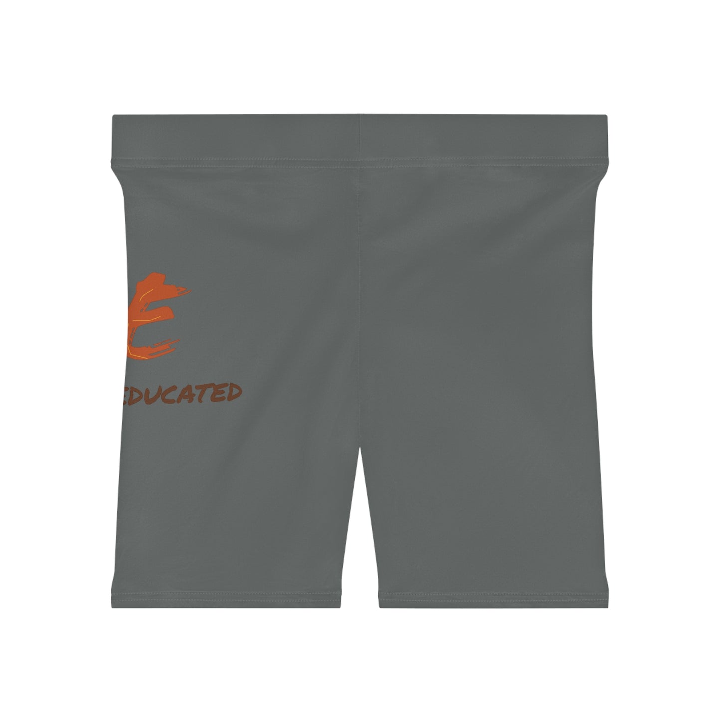 Women's YBE Fall Colors Dark Grey Biker Shorts