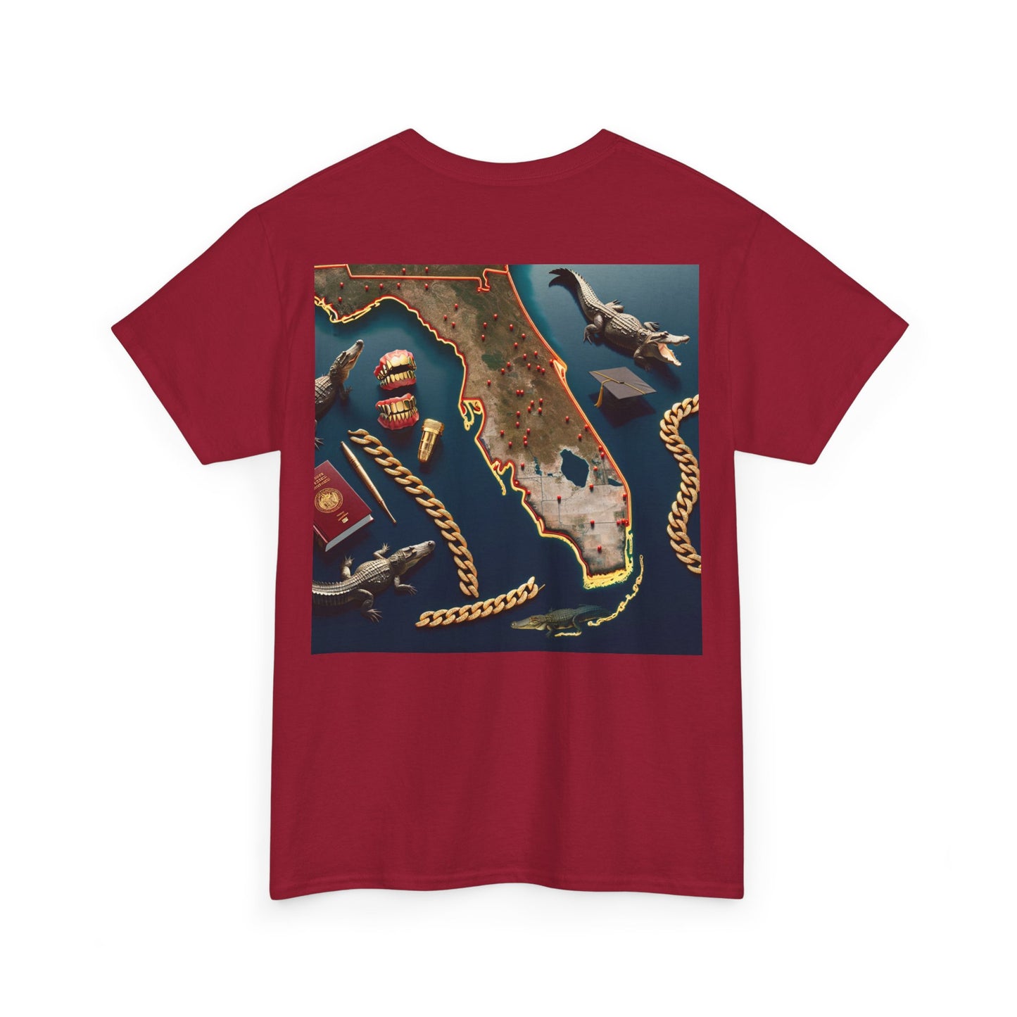 YBE Unisex "FLORIDIAN Part.1" Heavy Cotton Tee