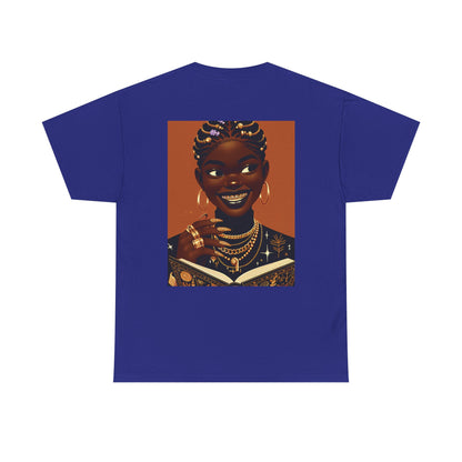 YBE "Anime Her Luxurious Knowledgeable Smile p.1" Unisex Heavy Cotton Tee