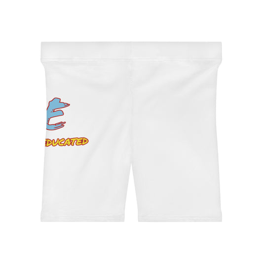Women's YBE THRASHR VIBE White Biker Shorts