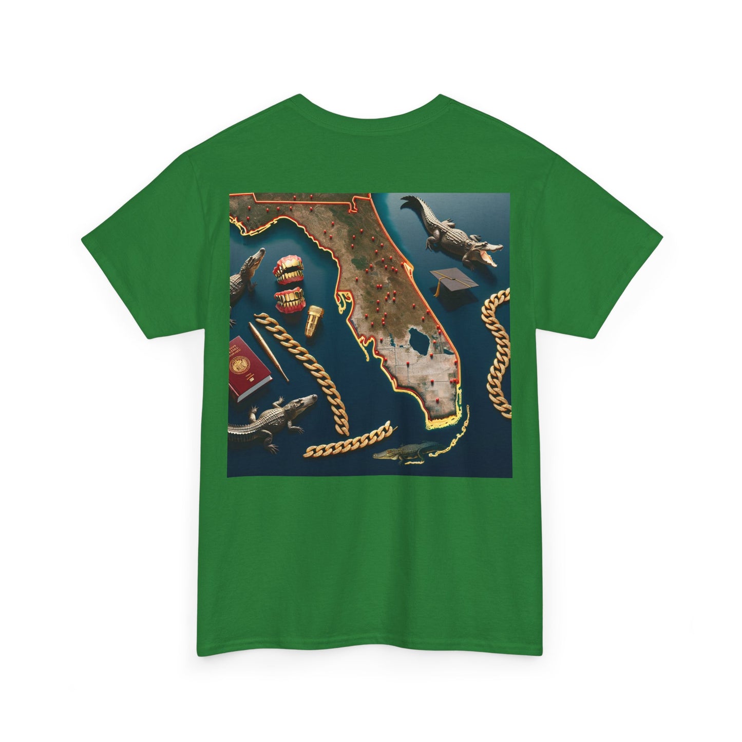 YBE Unisex "FLORIDIAN Part.1" Heavy Cotton Tee