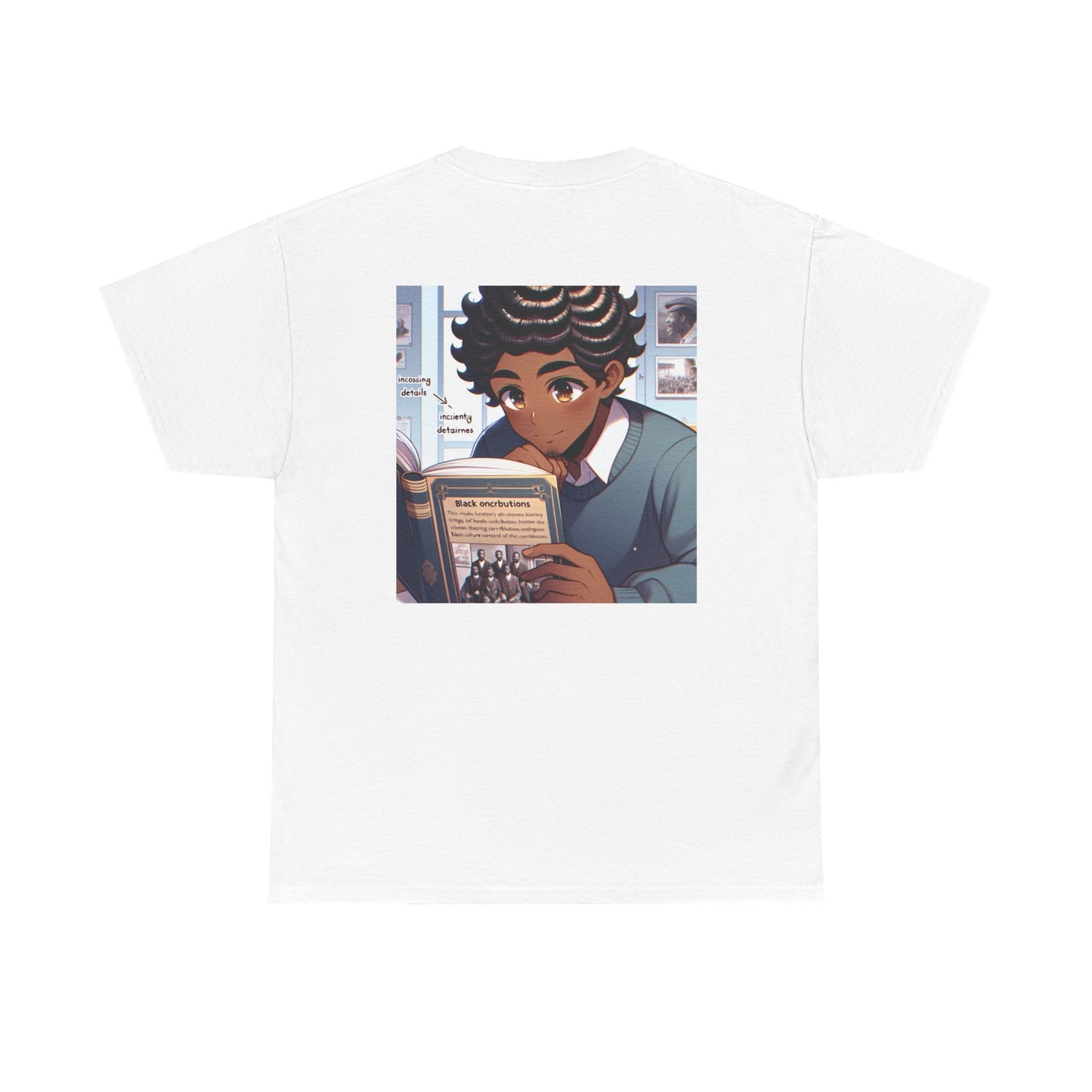 YBE "Anime Black Knowledge" Unisex Heavy Cotton Tee