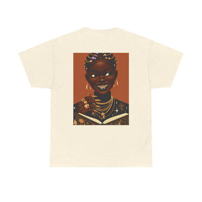 YBE "Her Luxurious Knowledgeable Smile p.1" Unisex Heavy Cotton Tee