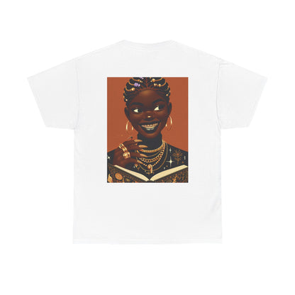 YBE "Her Luxurious Knowledgeable Smile p.1" Unisex Heavy Cotton Tee