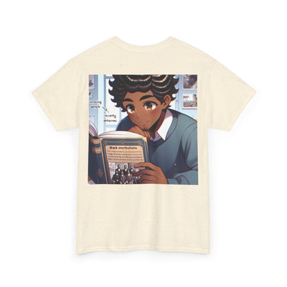YBE "Anime Black Knowledge" Heavy Cotton Tee