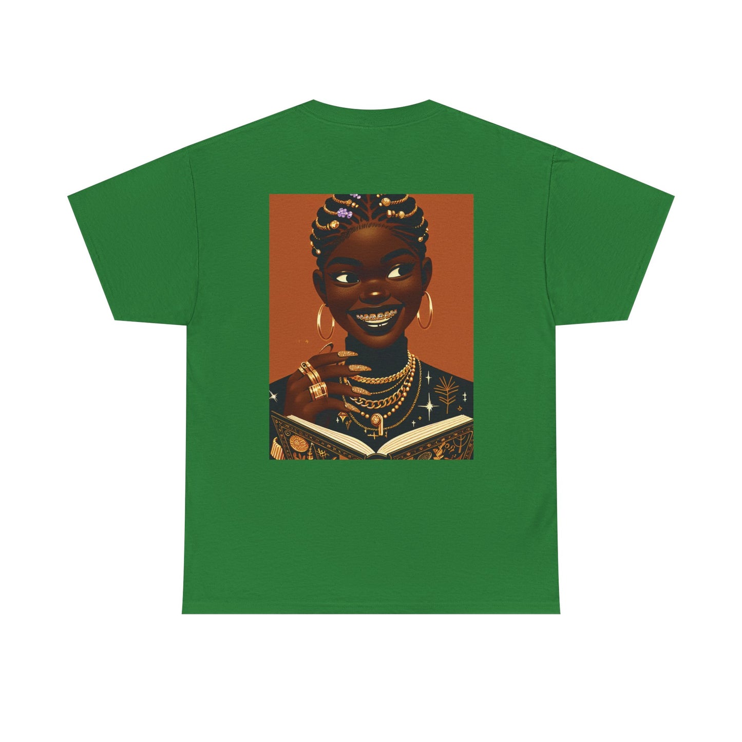 YBE "Her Luxurious Knowledgeable Smile p.1" Unisex Heavy Cotton Tee