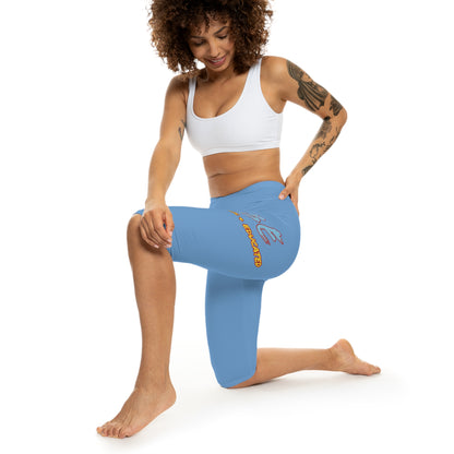 Women’s Leggings YBE THRASHR VIBE Light Blue