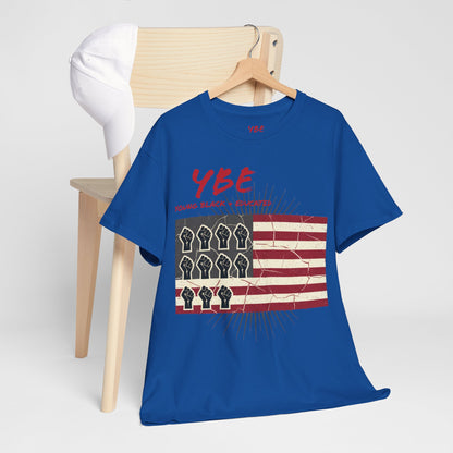 YBE Black Power Fist Flag 1