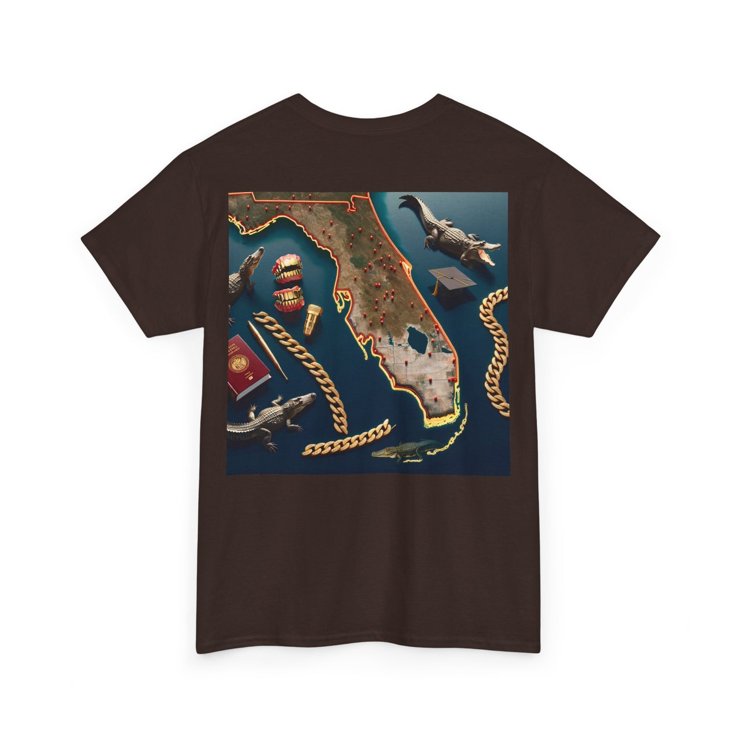 YBE Unisex "FLORIDIAN Part.1" Heavy Cotton Tee
