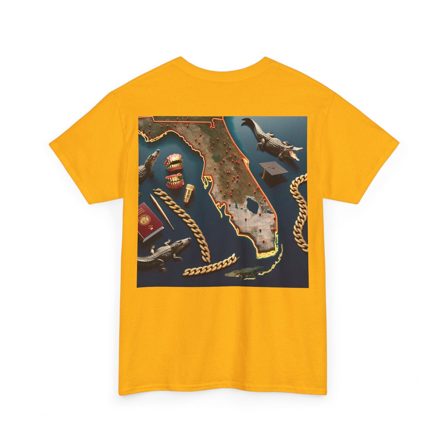 YBE Unisex "FLORIDIAN Part.1" Heavy Cotton Tee