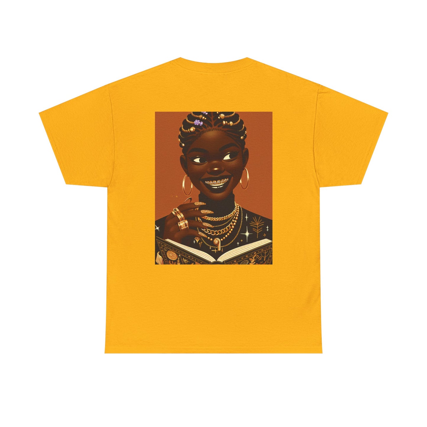 YBE "Her Luxurious Knowledgeable Smile p.1" Unisex Heavy Cotton Tee