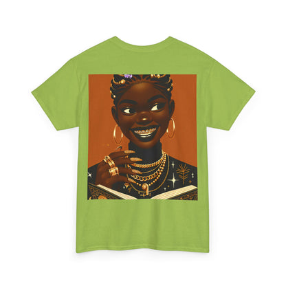YBE "Anime Her Luxurious Knowledgeable Smile p.1" Unisex Heavy Cotton Tee