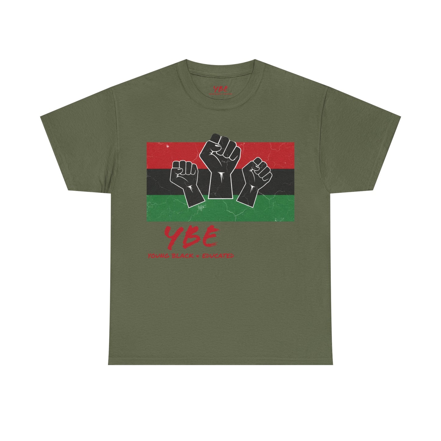 YBE Black Fist Pan-African Flag