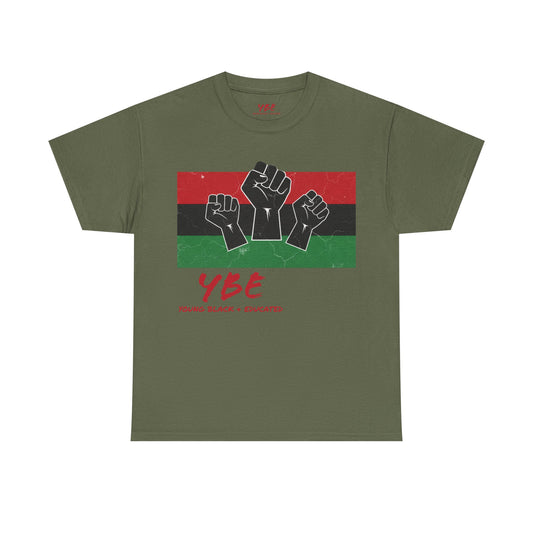 YBE Black Fist Pan-African Flag