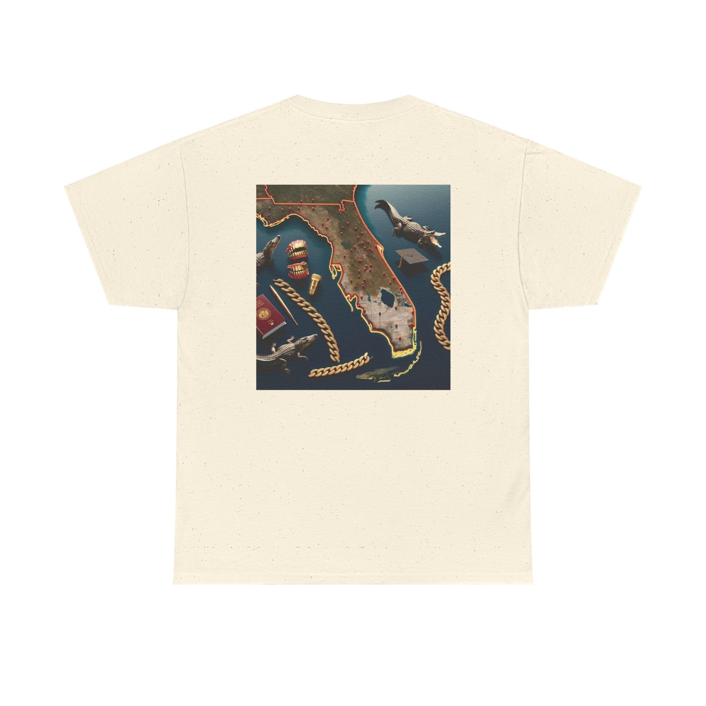 YBE Unisex "FLORIDIAN Part.1" Heavy Cotton Tee