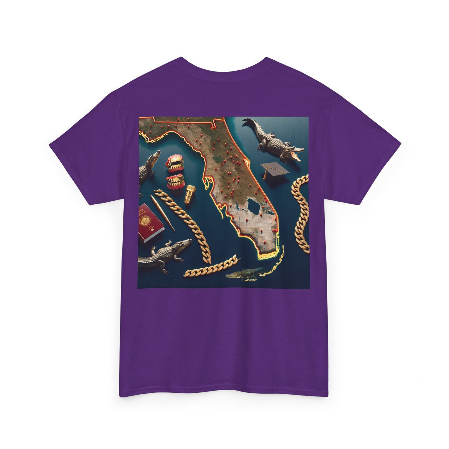 YBE Unisex "FLORIDIAN Part.1" Heavy Cotton Tee