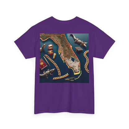 YBE Unisex "FLORIDIAN Part.1" Heavy Cotton Tee