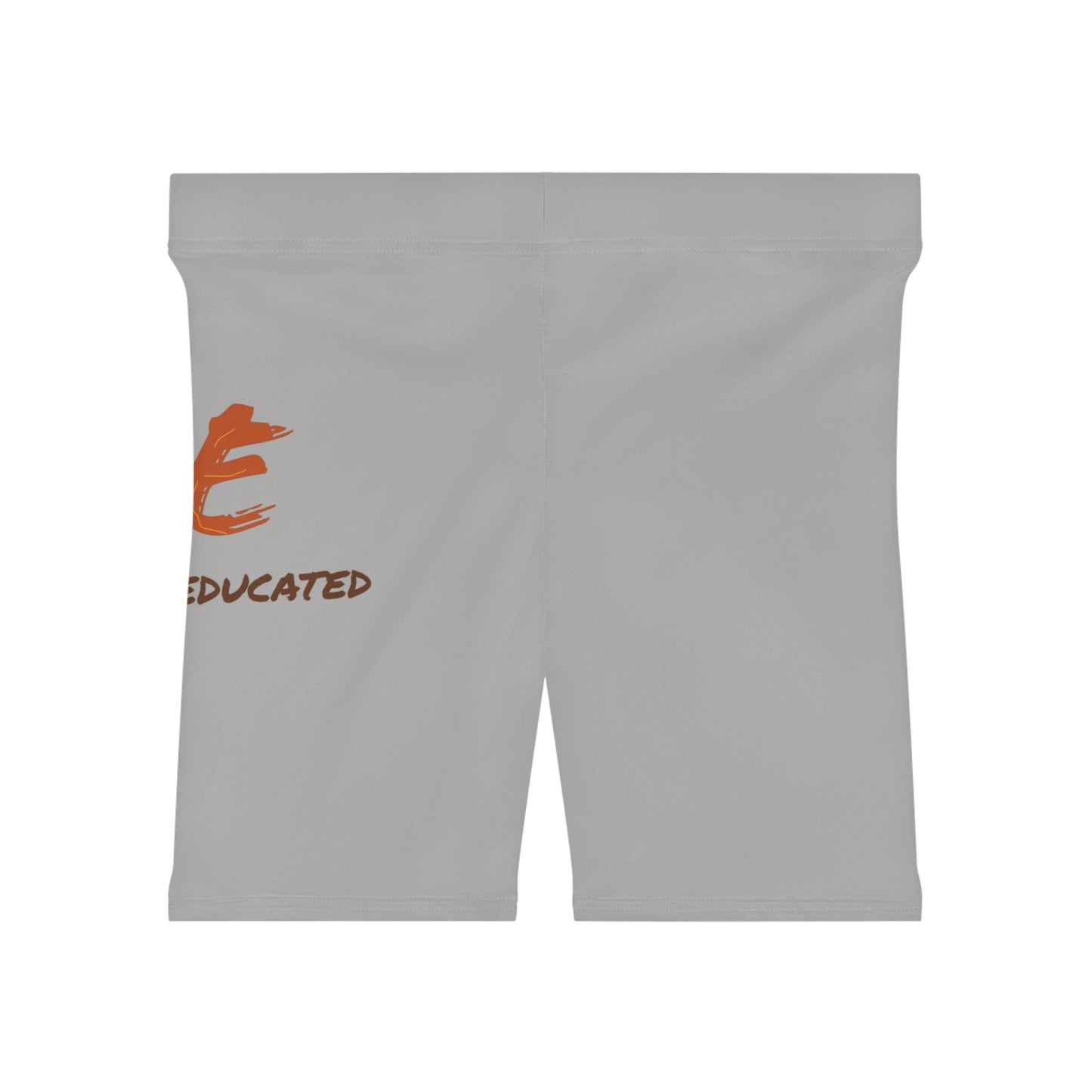 Women's YBE Fall Colors Light Grey Biker Shorts