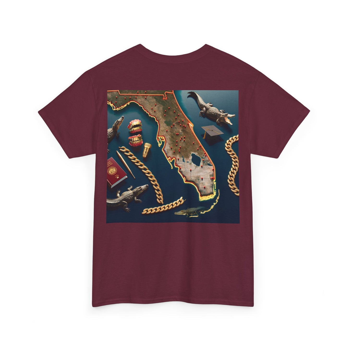 YBE Unisex "FLORIDIAN Part.1" Heavy Cotton Tee