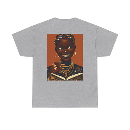 YBE "Her Luxurious Knowledgeable Smile p.1" Unisex Heavy Cotton Tee
