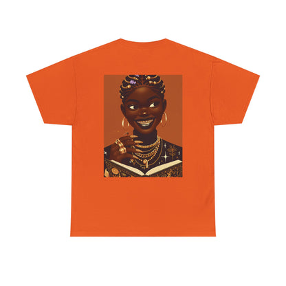 YBE "Her Luxurious Knowledgeable Smile p.1" Unisex Heavy Cotton Tee