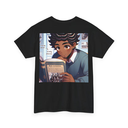 YBE "Anime Black Knowledge" Heavy Cotton Tee