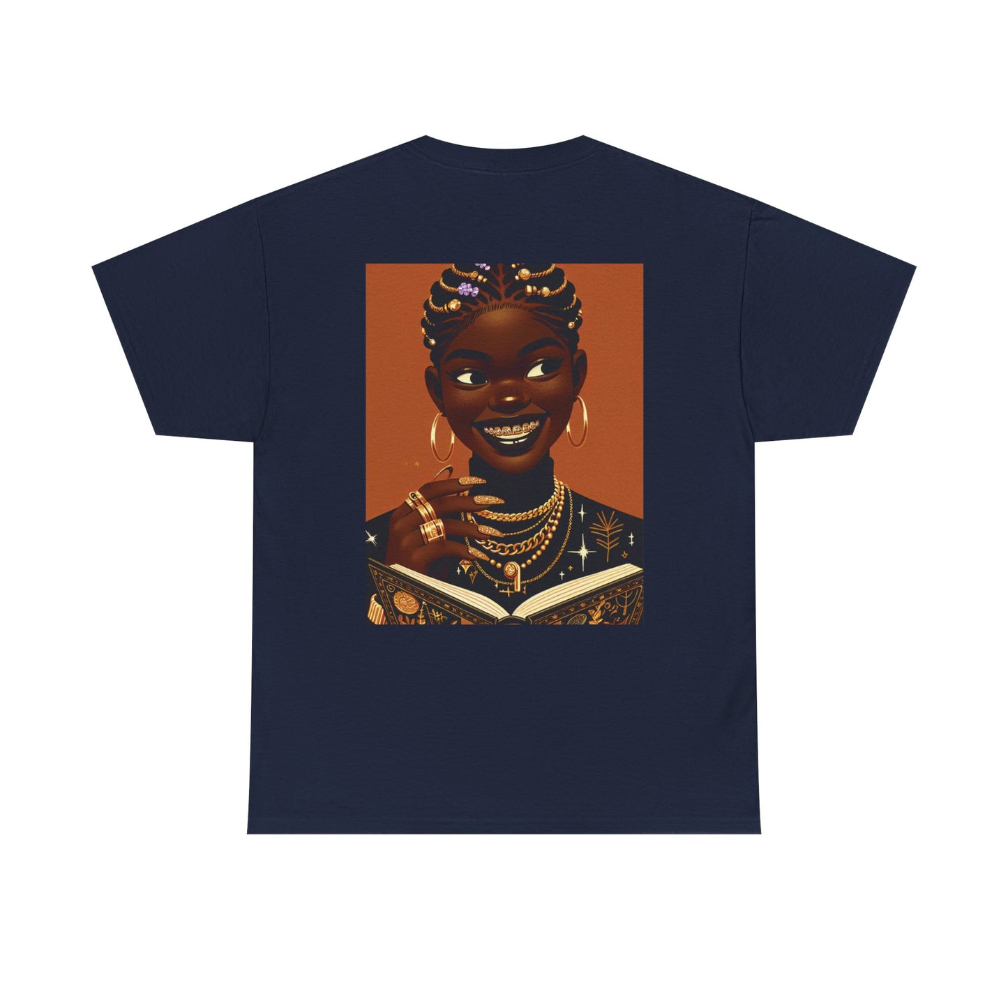 YBE "Anime Her Luxurious Knowledgeable Smile p.1" Unisex Heavy Cotton Tee