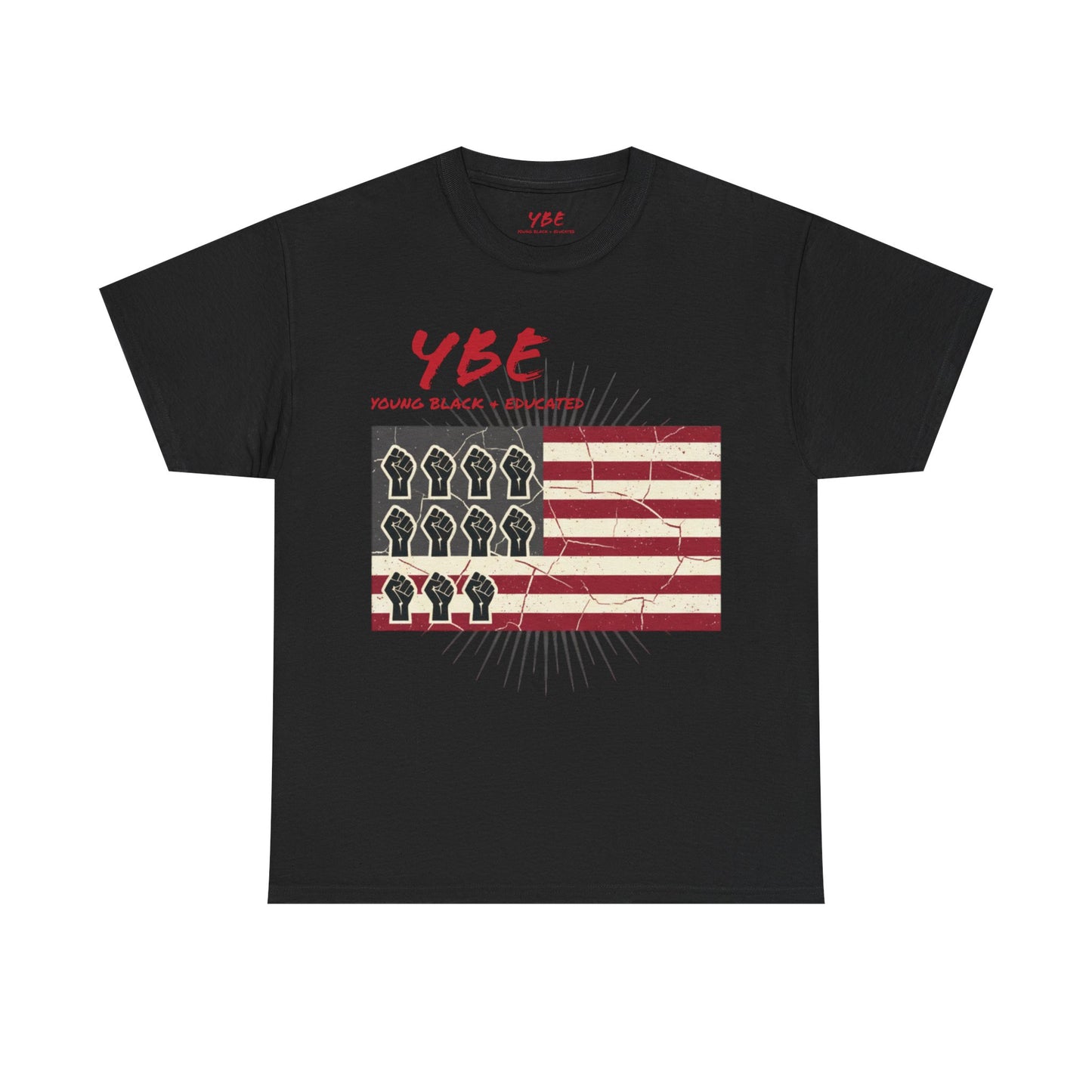 YBE Black Power Fist Flag 1