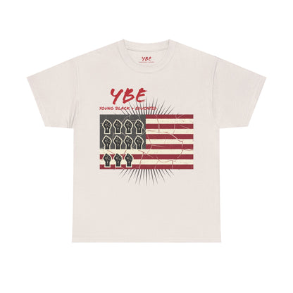 YBE Black Power Fist Flag 1