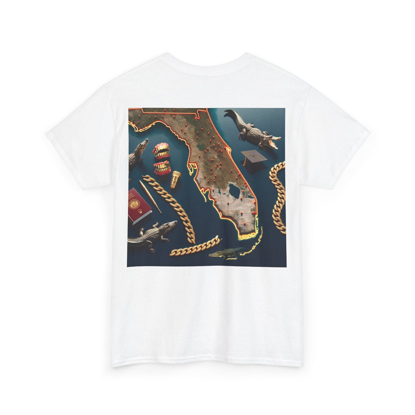 YBE Unisex "FLORIDIAN Part.1" Heavy Cotton Tee