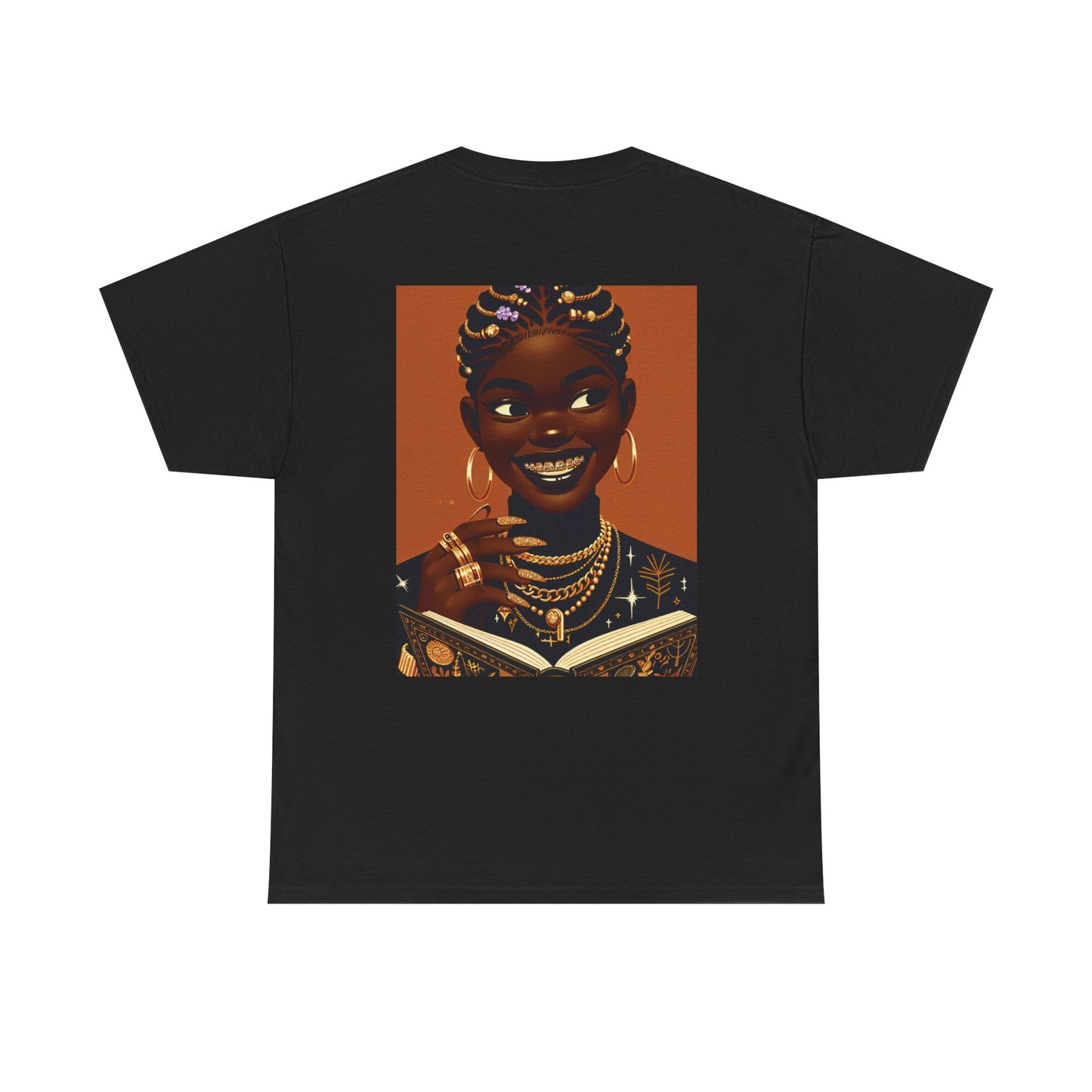 YBE "Her Luxurious Knowledgeable Smile p.1" Unisex Heavy Cotton Tee