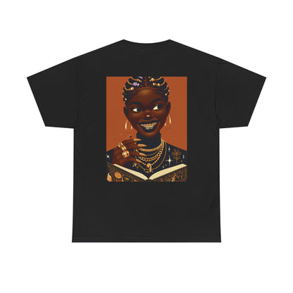YBE "Her Luxurious Knowledgeable Smile p.1" Unisex Heavy Cotton Tee