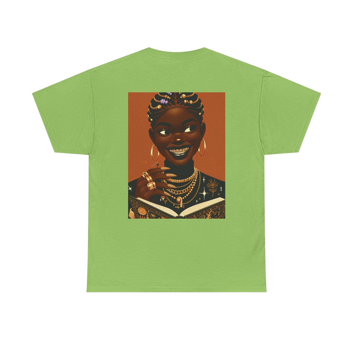 YBE "Her Luxurious Knowledgeable Smile p.1" Unisex Heavy Cotton Tee