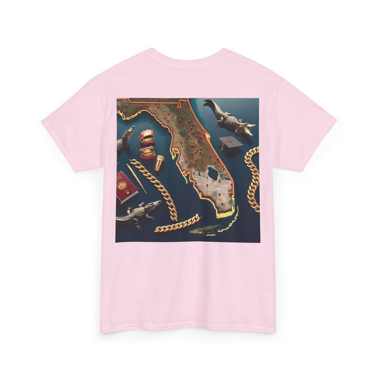 YBE Unisex "FLORIDIAN Part.1" Heavy Cotton Tee