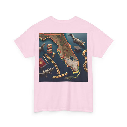 YBE Unisex "FLORIDIAN Part.1" Heavy Cotton Tee