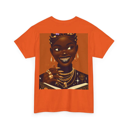 YBE "Anime Her Luxurious Knowledgeable Smile p.1" Unisex Heavy Cotton Tee