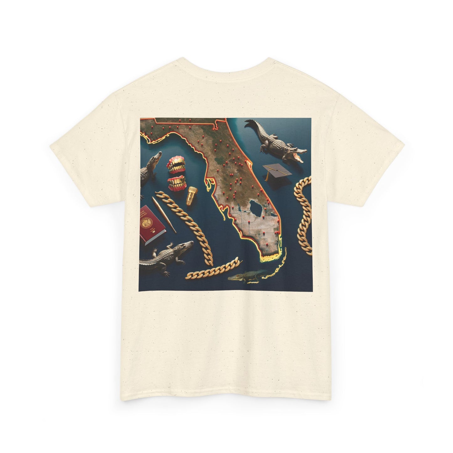YBE Unisex "FLORIDIAN Part.1" Heavy Cotton Tee