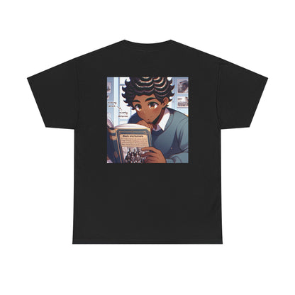 YBE "Anime Black Knowledge" Unisex Heavy Cotton Tee