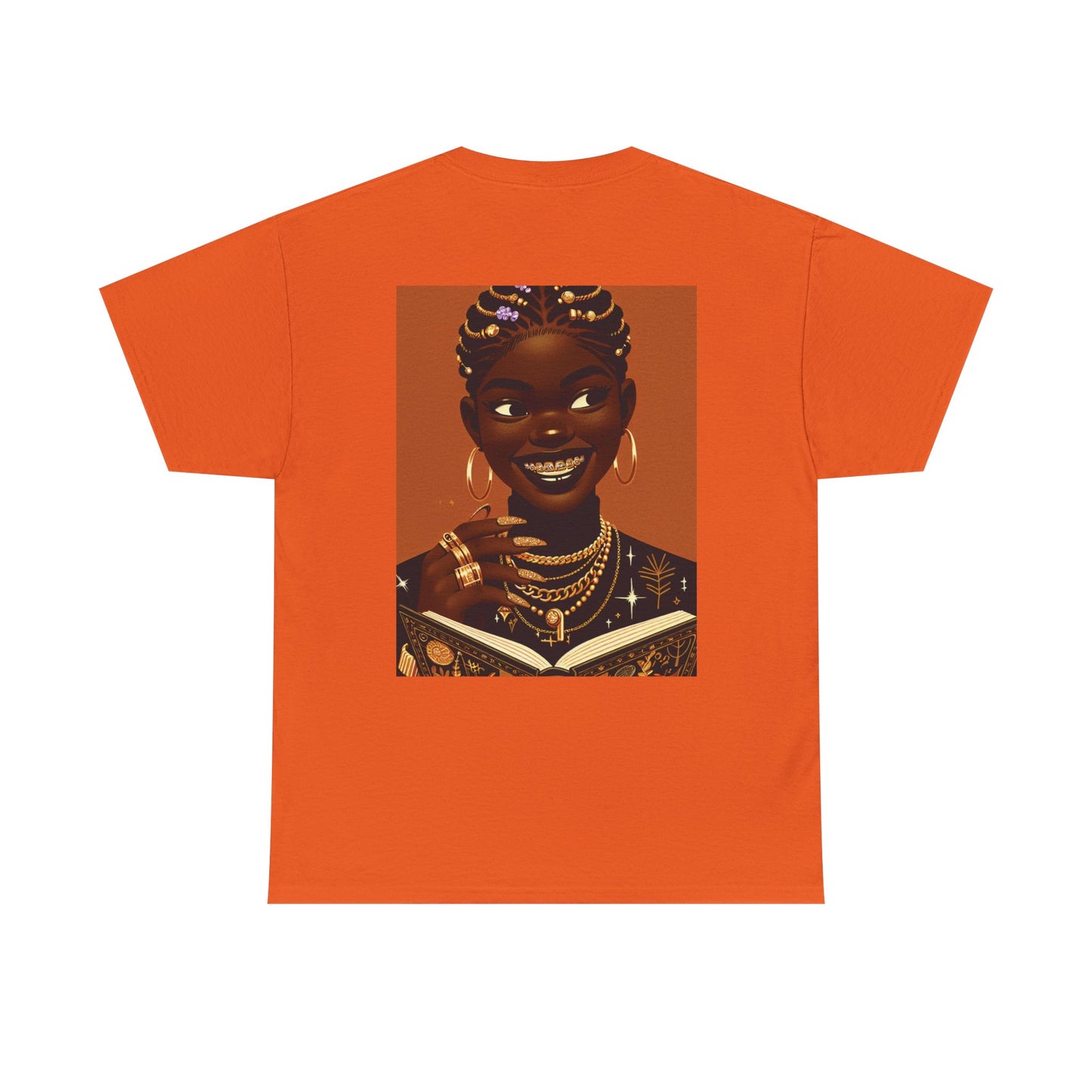 YBE "Anime Her Luxurious Knowledgeable Smile p.1" Unisex Heavy Cotton Tee