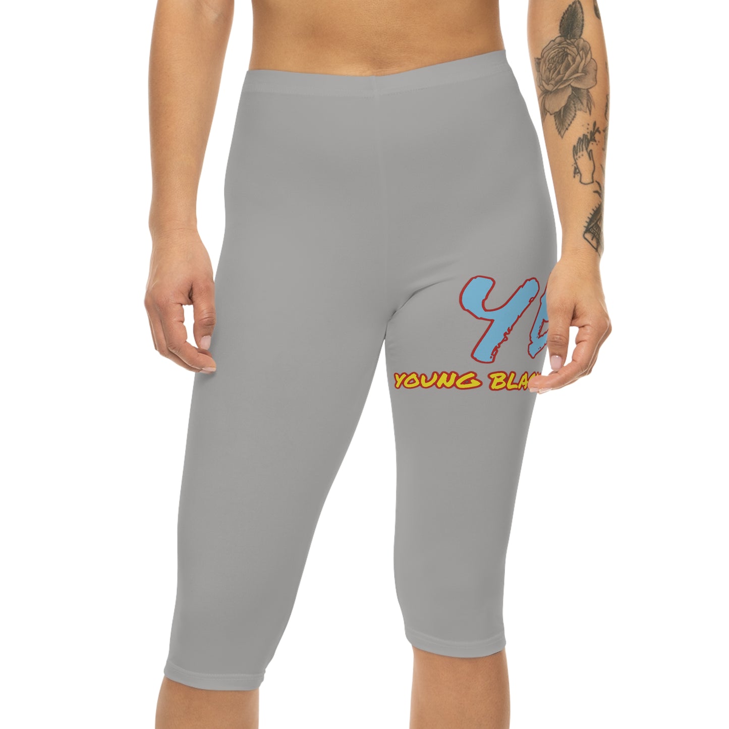 Women’s Leggings YBE THRASHR VIBE Light Grey