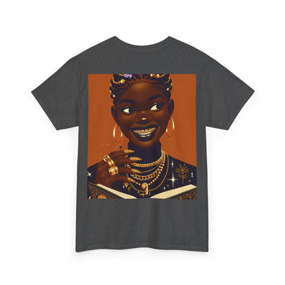 YBE "Anime Her Luxurious Knowledgeable Smile p.1" Unisex Heavy Cotton Tee