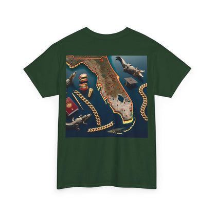 YBE Unisex "FLORIDIAN Part.1" Heavy Cotton Tee