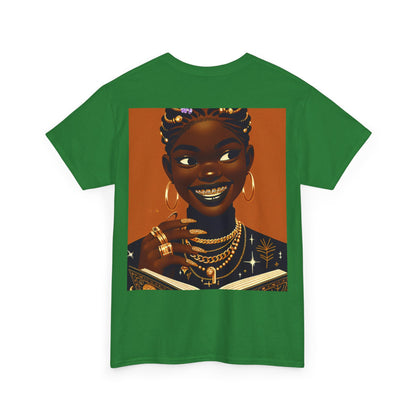 YBE "Anime Her Luxurious Knowledgeable Smile p.1" Unisex Heavy Cotton Tee