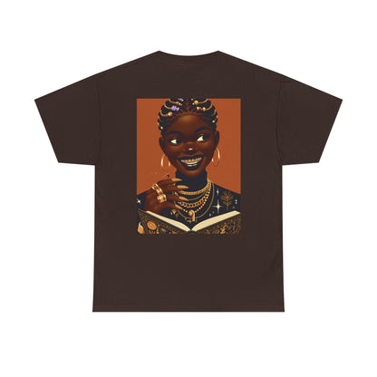 YBE "Her Luxurious Knowledgeable Smile p.1" Unisex Heavy Cotton Tee