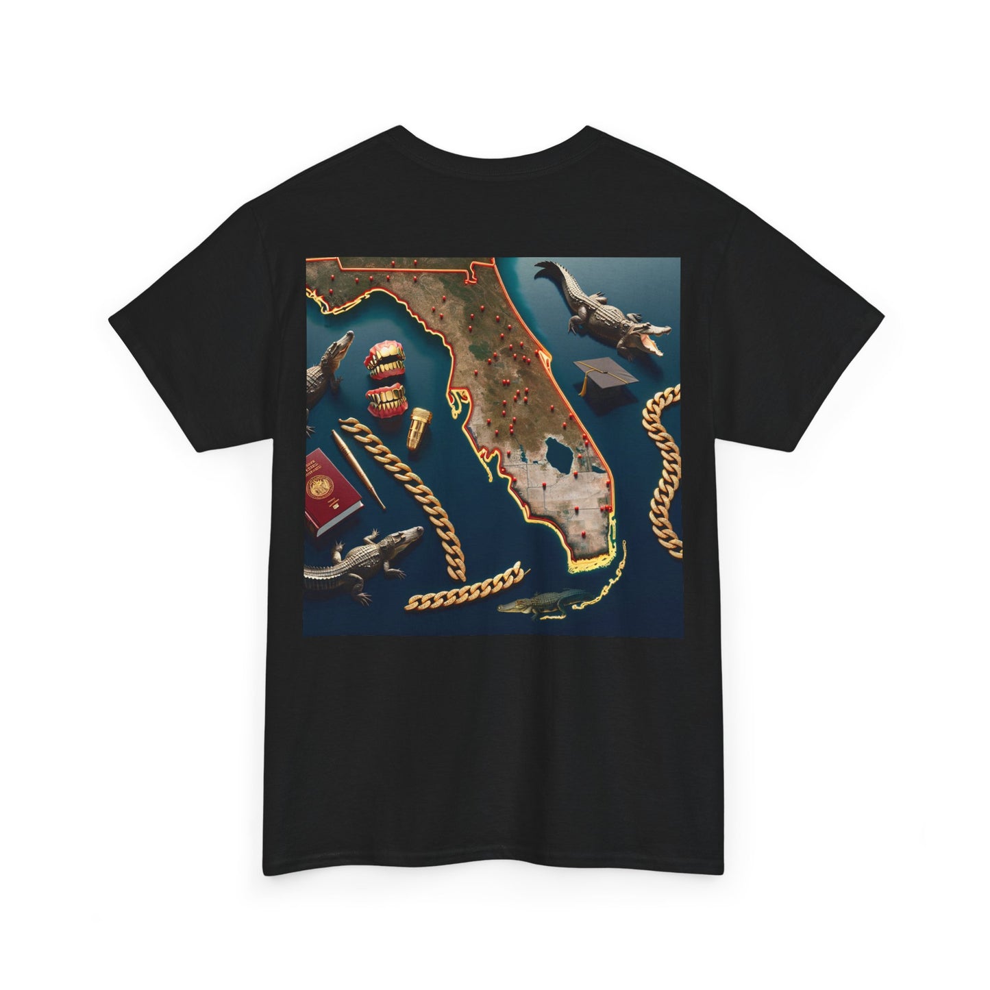 YBE Unisex "FLORIDIAN Part.1" Heavy Cotton Tee