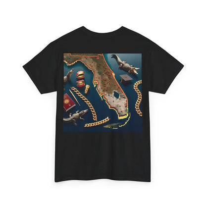 YBE Unisex "FLORIDIAN Part.1" Heavy Cotton Tee
