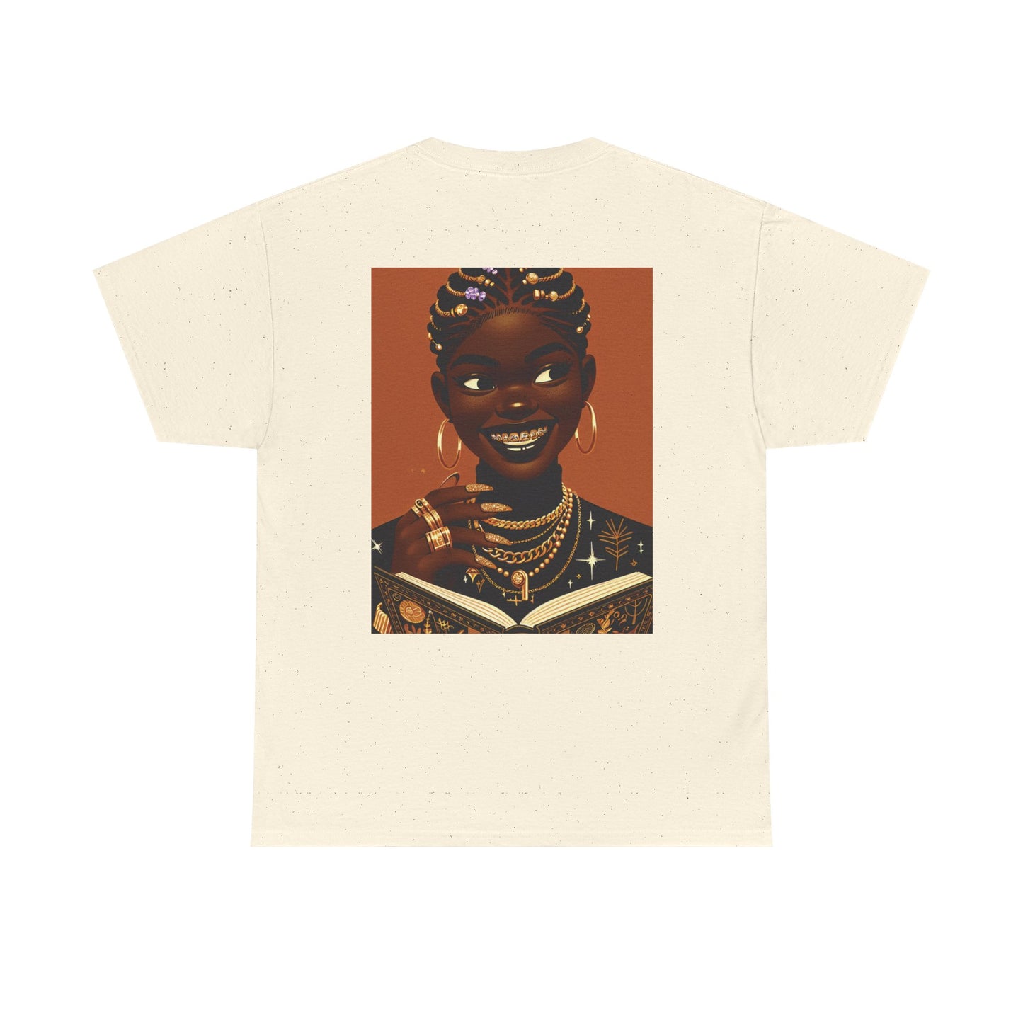 YBE "Anime Her Luxurious Knowledgeable Smile p.1" Unisex Heavy Cotton Tee